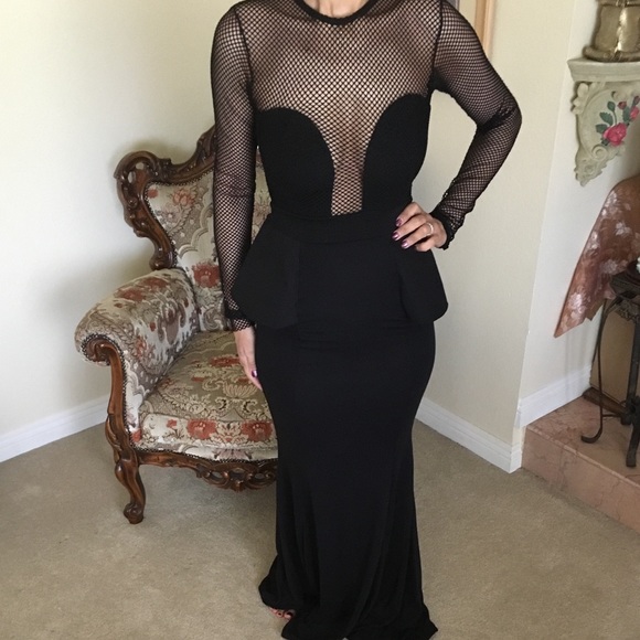 Sexiest Black Ball Gown - Picture 1 of 7